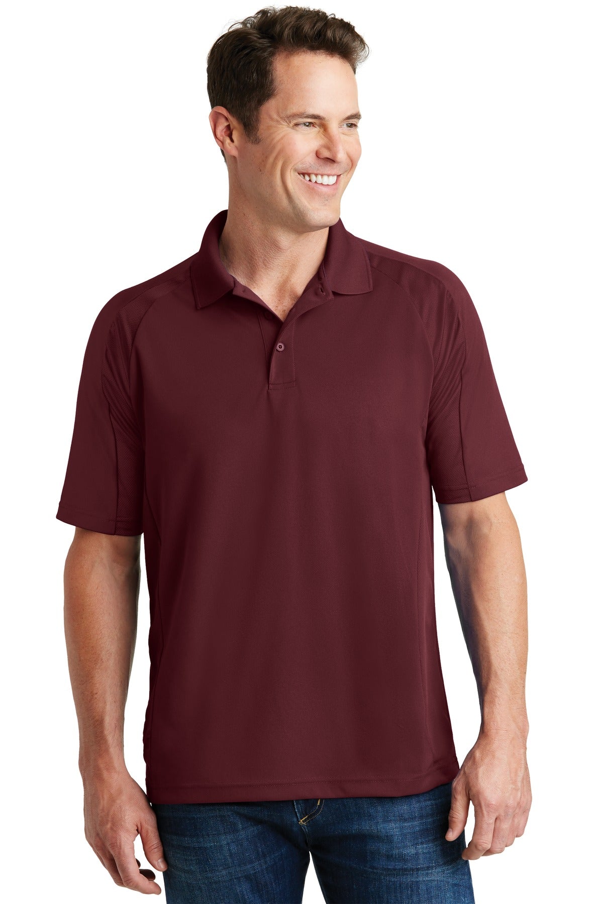 T474 Sport-Tek® Dri-Mesh® Pro Polo