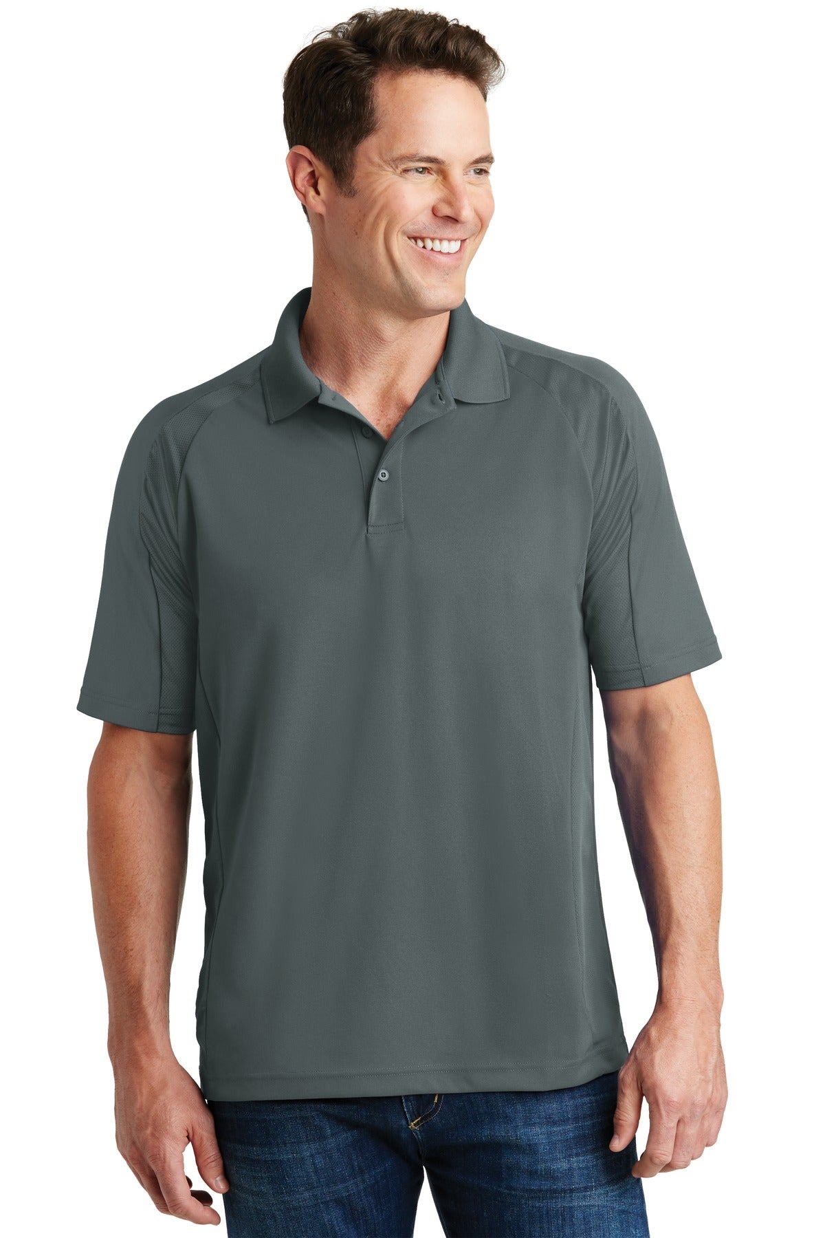 T474 Sport-Tek® Dri-Mesh® Pro Polo